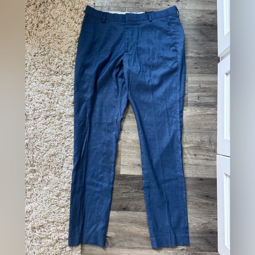 H&M Navy Dress Pants for Men 34R